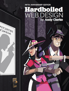 Hardboiled web design cover